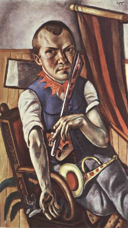 Max Beckmann Self-Portrait as a Clown China oil painting art